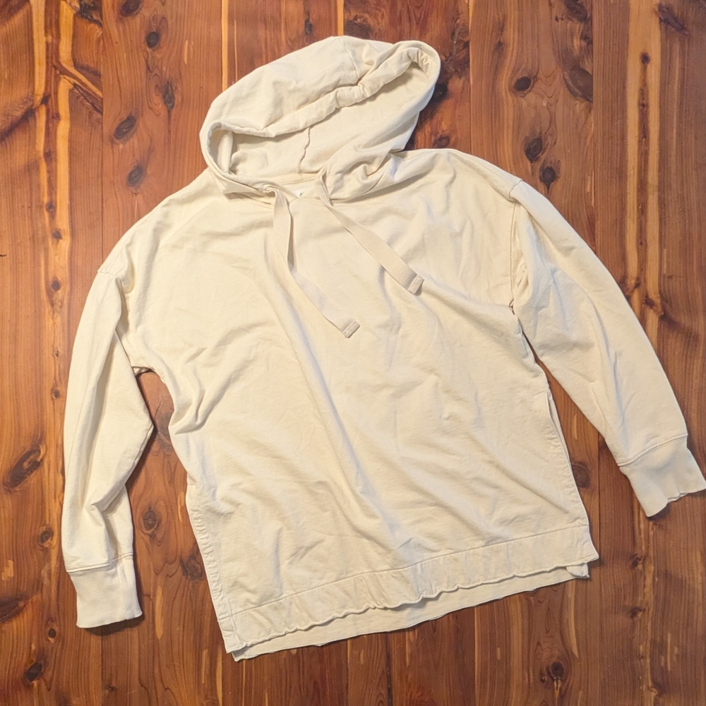Oversized Aerie Cream Hoodie for Women